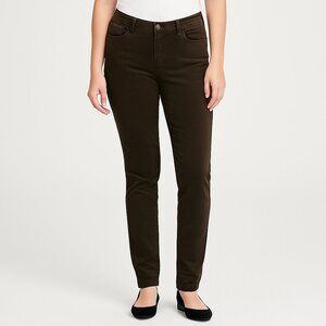 Halogen Nordstrom Darcy Fit Brown Corduroy Jeans Size 4